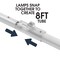 Feit Electric Feit Linear T8/T12 Daylight 93.3 in. 1 Pin Linear LED Tube Light Bulb 59 Watt Equivalence 1 pk T96/865/AB/LED - alternate 3